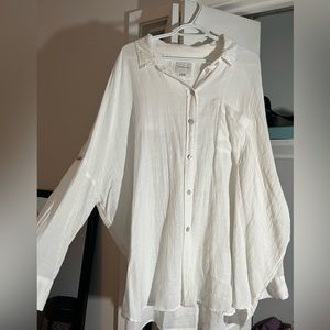 Loose ButtonUp cover up